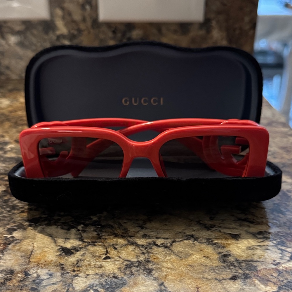 Gucci Bold Red Women's Glasses